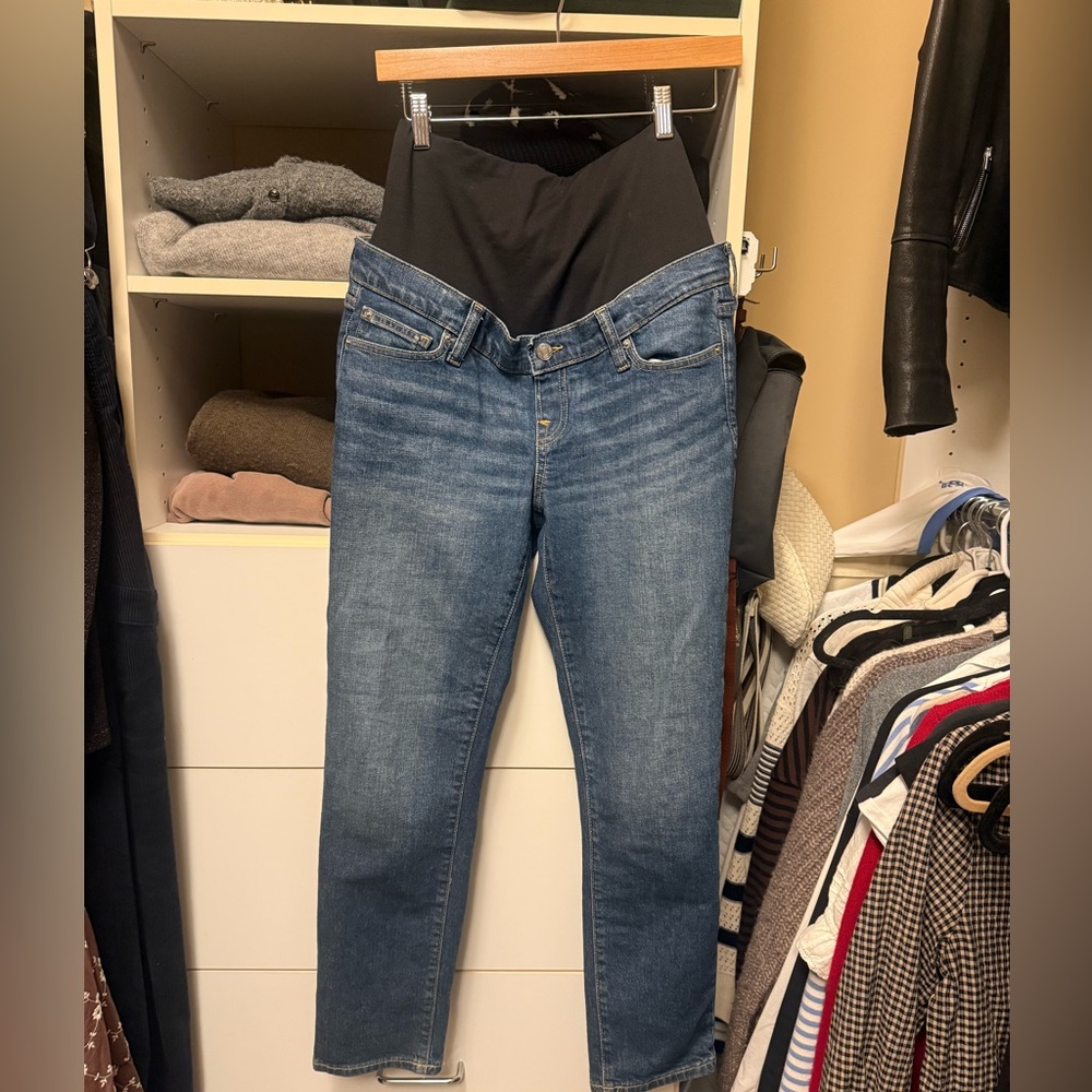 Gap Maternity Jeans, over the belly 27 or 4s